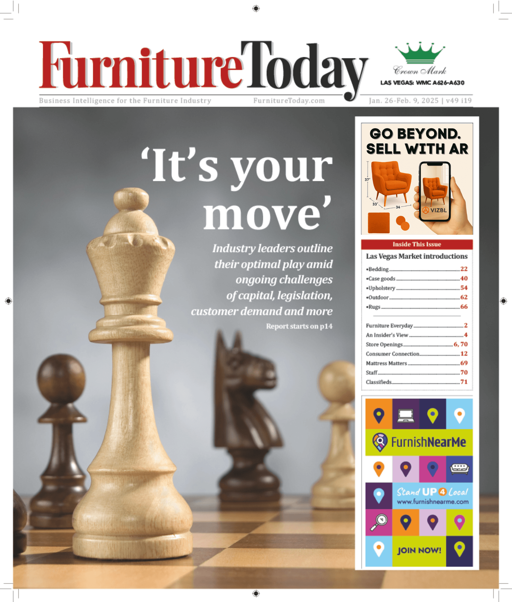 VIZBL Furniture Today Publication