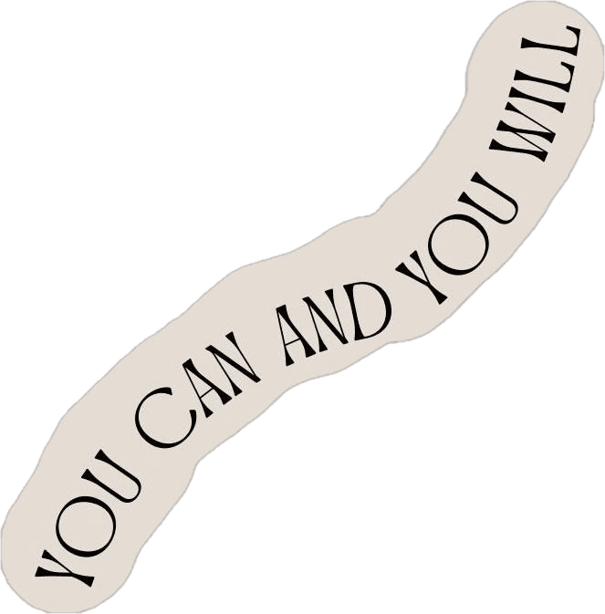 You can and you will